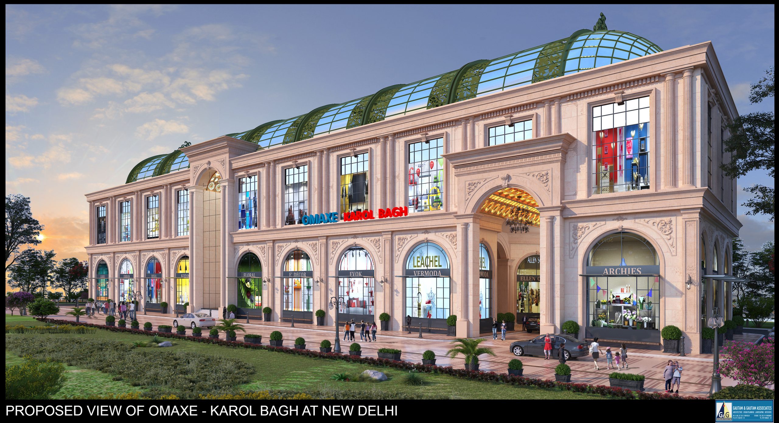 OMAXE BAGH : AN INTEGRATED MLCP- COMMERCIAL PROJECT @ KAROL BAGH