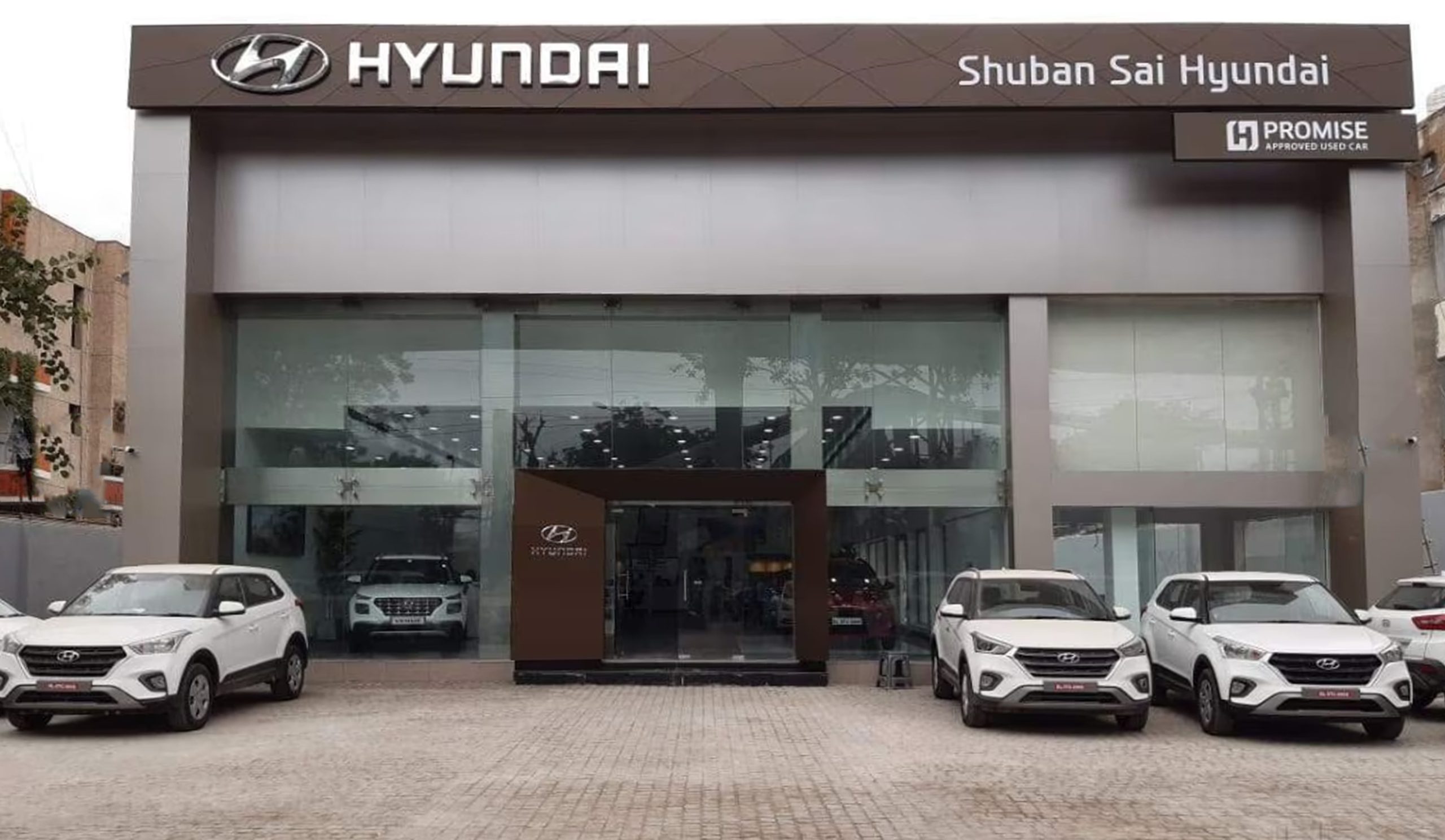 HYUNDAI SHOWROOM @ MATHURA ROAD, FARIDABAD, HARYANA